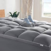 Capa de colchão SLEEP ZONE King Size Extra Thick Grey