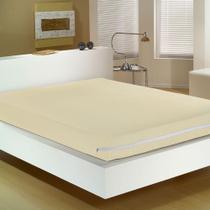 Capa de Colchão Solteiro 20 Malha 100% Algodão com zíper Buettner