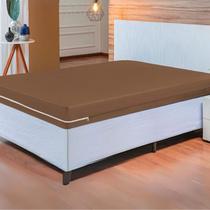 Capa de Colchão Solteiro com Zíper Malha Elástica Adapta Fácil e Resistente