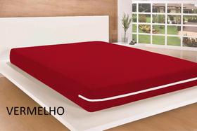 Capa De Colchão Solteiro De Malha Gel Gramatura 55 Zíper Reforçado