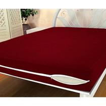 Capa De Colchão Solteiro Malha Gel Com Zíper Palha