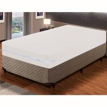 Capa De Colchão Solteiro Malha Gel Resistente com Ziper