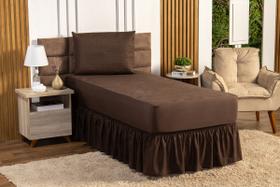 Capa De Colchão Solteiro Protetor Impermeável Cama Box Não Vaza em Tecido Matelado OFERTA ENVIO IMEDIATO