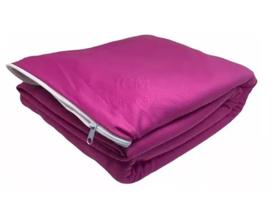 Capa de Colchão Spandex Para Cama King Com Zíper em Malha Gel Tamanho Grande