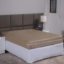 Capa de Colchão Viuva Solteirão 28cm com Zíper Malha Lisa 1 Peça