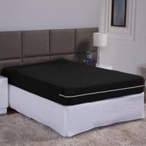 Capa De Colchão Viuva Solteirão 28Cm Zíper Malha Lisa 1 Peça