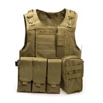 Capa De Colete Modular Molle Militar Operacional Modelo A56 Varias Cores Ajustável Capa De Colete Modular Molle Militar Operacional Modelo A56 Varias Cores Ajustável