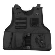Capa de colete operacional vários porta acessórios fixos Capa de colete operacional vários porta acessórios fixos