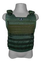 Capa de Colete Tático Modular Nível 3a JA3 Verde Oliva Capa de Colete Tático Modular Nível 3a JA3 Verde Oliva