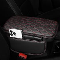 Capa de console central em couro Ahsrnl para Nissan Maxima