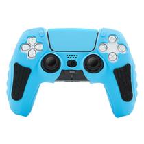 Capa de controle: capa OLYGIVE para PlayStation 5 - Azul/Preto
