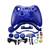 Capa de Controle Sem Fio para Xbox 360 com Kits de Botões e Analog Stick