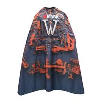 Capa De Corte Barbeiro Wmark Cabeleireiro Personalizada Capa De Corte Nylon Adulto com Fecho Americano Personalizada Capa De Corte Barbeiro Wmark Cabeleireiro Personalizada Capa De Corte Nylon Adulto com Fecho Americano Personalizada