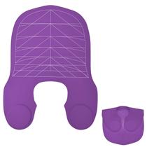 Capa de corte de cabelo AuraElegance Silicone impermeável