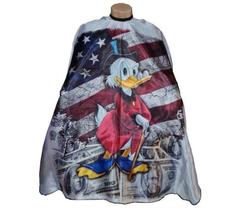 Capa De Corte Em Cetim Com Zíper Para Barbearia Capa De Corte Em Cetim Com Zíper Para Barbearia