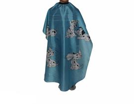 Capa De Corte Infantil Estampada Profissional Barbeiro Cabeleireiro Azul Capa De Corte Infantil Estampada Profissional Barbeiro Cabeleireiro Azul