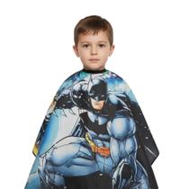 Capa de Corte Infantil Profissional Microfibra BATMAN Capa de Corte Infantil Profissional Microfibra BATMAN