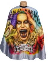 Capa de Corte para Barbeiros e Cabeleireiros em Cetim com Zíper