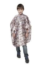 Capa de Corte Seda Estampada Infantil com Botão e Elástico Capa de Corte Seda Estampada Infantil com Botão e Elástico