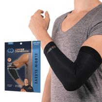 Capa de cotovelo Copper Compression Recovery Original Black M