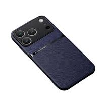 Capa De Couro À Prova De Choque Para iPhone 17 pro Max, Capa De Telefone Luxuosa Com Ímã Para iPhone