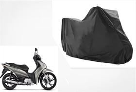 Capa de Couro Ajustável para Honda Biz 125 CC