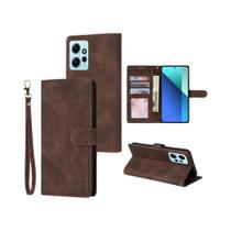 Capa De Couro Amiga Da Pele Com Slot Para Cartão Para Xiaomi 14T 13T Poco X7/M7 pro Redmi Note 14