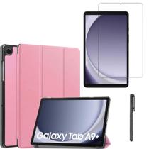 Capa de couro + caneta touch + pelicula para Galaxy A9+ 11” Capa de couro + caneta touch + pelicula para Galaxy A9+ 11”