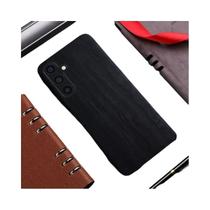 Capa De Couro Com Padrão De Madeira De Bambu Para Samsung Galaxy A16 A26 A36 A56 A15 A25 A35 A04