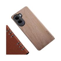 Capa De Couro Com Padrão De Madeira De Bambu Para Xiaomi Poco M7 pro X7 pro F7 Ultra 4G 5G