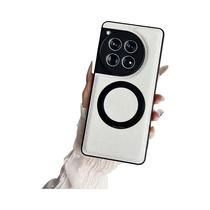 Capa De Couro Com Suporte Magnético Rotativo Para OnePlus 13 13R 13T 13S 12 12R 11R 11 ACE5 ACE3