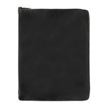 Capa de Couro com Zíper para Caderno Moleskine