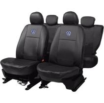 Capa de couro e pluma para VW Virtus 18 a 23