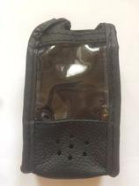 Capa de Couro Flexível para Rádio Baofeng Uv-3r com Alça