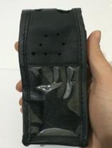 Capa de Couro Flexível para Rádio Icom Ic M32 com Alça