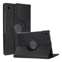 Capa De Couro Giratória Para Tablet Galaxy Tab A11 8.7 Pol Cor Preto Capa De Couro Giratória Para Tablet Galaxy Tab A11 8.7 Pol Cor Preto