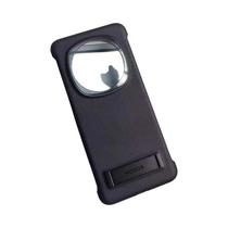 Capa De Couro Honor Magic 6 pro Com Suporte, Protetora E À Prova De Choque, Capa Traseira Em PU