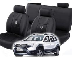 Capa de couro legítimo para bancos Renault Duster - anos 2010-2021