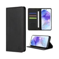 Capa De Couro Magnética Amiga Da Pele Com Slot Para Cartões Para Samsung Galaxy A05s A13 A14 A15 A24
