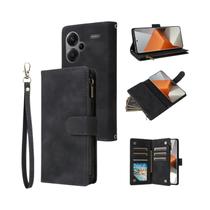 Capa De Couro Magnética Com Slot Para Cartão Para Xiaomi Redmi Note 13 pro plus 12S 11 10 9 8T 13C