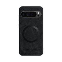 Capa De Couro Magnética Para Google Pixel 8 9 pro XL 9A 8A, À Prova De Choque, Com Carregamento Sem