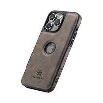 Capa De Couro Magnética Para iPhone Magsafe 16 15 14 13 12 11 pro Max 16e Anti Queda