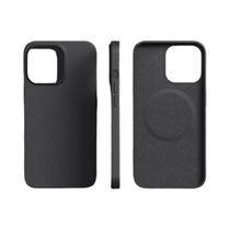 Capa De Couro Magsafe Para Apple iPhone 16 pro Max plus Com Carregamento Magnético Sem Fio E