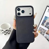 Capa De Couro Magsafe Techwoven Para iPhone 17 16 15 14 13 pro Max Com Carregamento Sem Fio