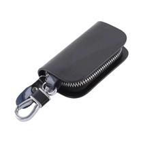 Capa De Couro Masculina Para Chave De Carro, Organizador De Chaveiro Feminino