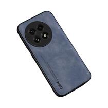 Capa De Couro Nubuck À Prova De Choque Para OnePlus 13 13R 12 12R Com Suporte Magnético Integrado