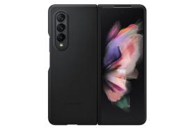 Capa de Couro Oficial para Samsung Galaxy Z Fold3 - Preta