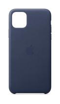 Capa de couro para Apple iPhone 11 Pro Max - azul meia-noite Capa de couro para Apple iPhone 11 Pro Max - azul meia-noite