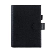 Capa de couro para notebooks A5 Moterm Hobonichi Cousin Black