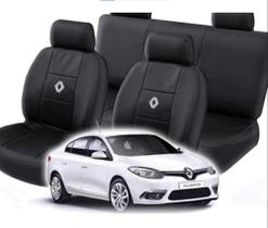 Capa de couro para Renault Fluence 2021-2025 - Durabilidade e sofisticação.